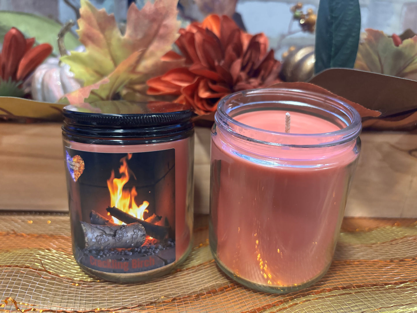 CRACKLING BIRCH SCENTED CANDLE