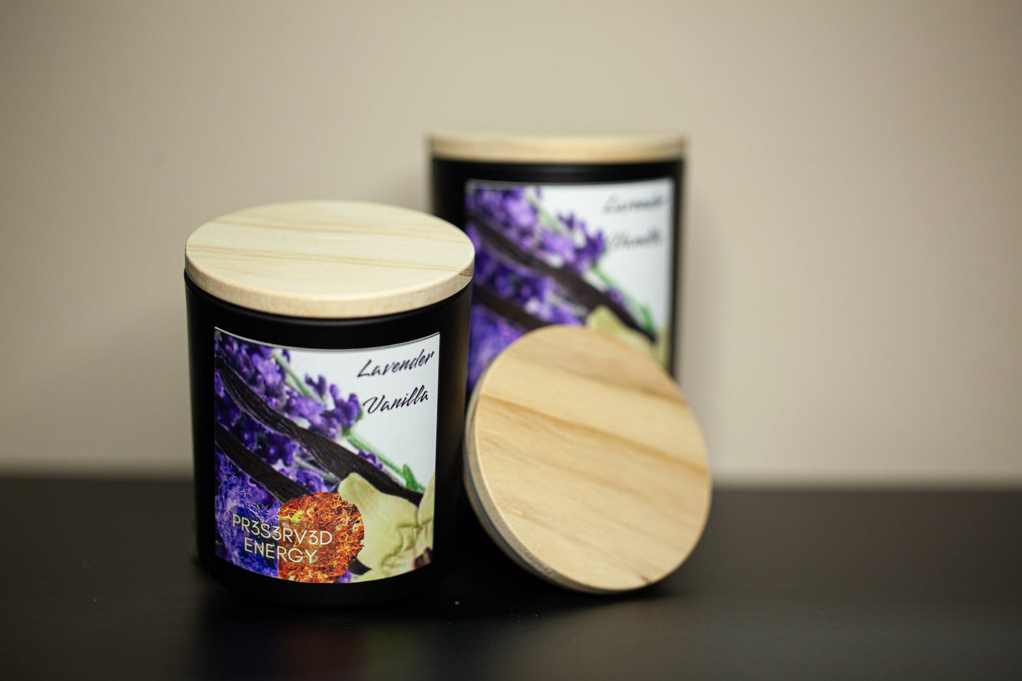 LAVENDAR VANILLA SCENTED CANDLE