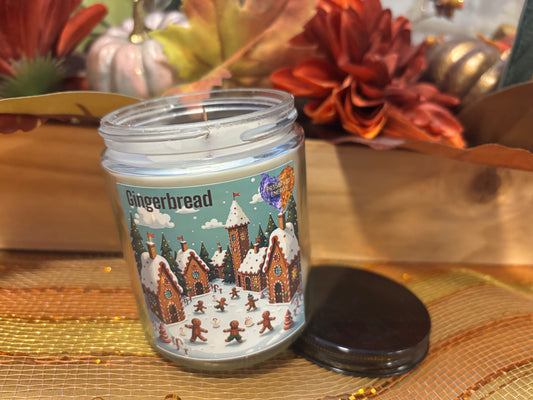 GINGERBREAD SCENTED CANDLE
