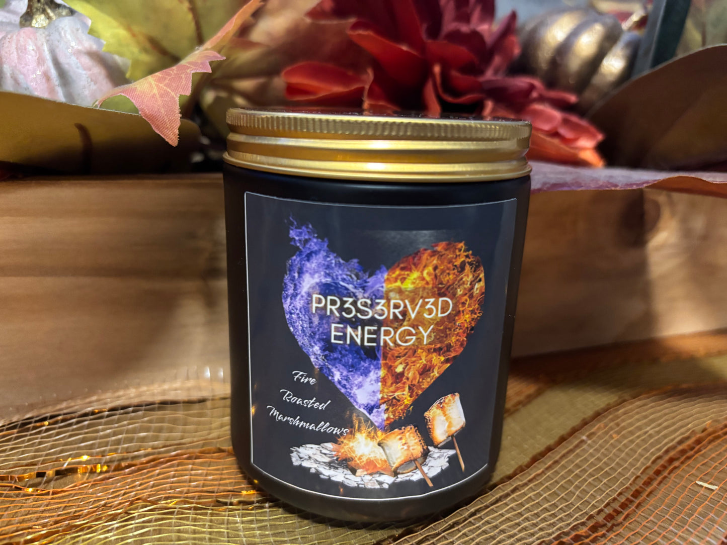 FIRE ROASTED MARSHMALLOW SCENTED CANDLE
